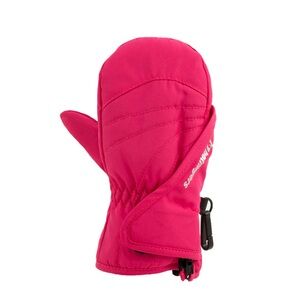 Hotfingers zip n slide Kids Pink Mittens Tots size L (5-6) NWOT